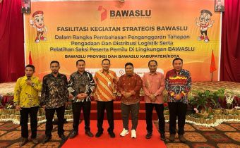 Bawaslu Bahas Penganggaran Tahapan Pengadaan dan Distribusi Logistik serta Pelatihan Saksi