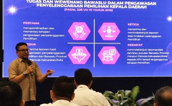 Ketua Bawaslu Provinsi Gorontalo Jelaskan Peran Bawaslu Pada Pilkada Serentak Tahun 2024