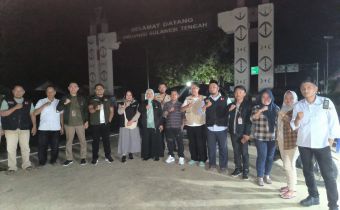 Bawaslu Provinsi Gorontalo Lakukan Monitoring Uji Petik Pasca Coklit di Perbatasan Gorontalo-Sulteng