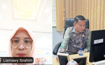 Matangkan Pengawasan, Bawaslu Provinsi Gorontalo ikuti Rapat Koordinasi Persiapan Pengawasan Penetapan Pasangan Calon Kepala Daerah 2024
