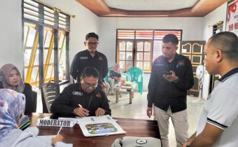 Idris Usuli Pantau Langsung Pendaftaran PTPS di Bonebolango