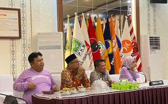Bawaslu Provinsi Gorontalo Hadiri Rapat Koordinasi Persiapan Kampanye Pilgub 2024