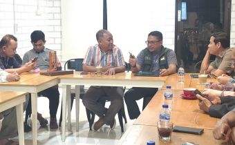 Ketua Bawaslu Gorontalo Idris Usuli Hadiri Rapat Koordinasi Kampanye