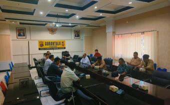 Bawaslu Provinsi Gorontalo Hadiri Rapat Kesiapan Pengamanan Gebyar Pengawasan Partisipatif Pilkada 2024