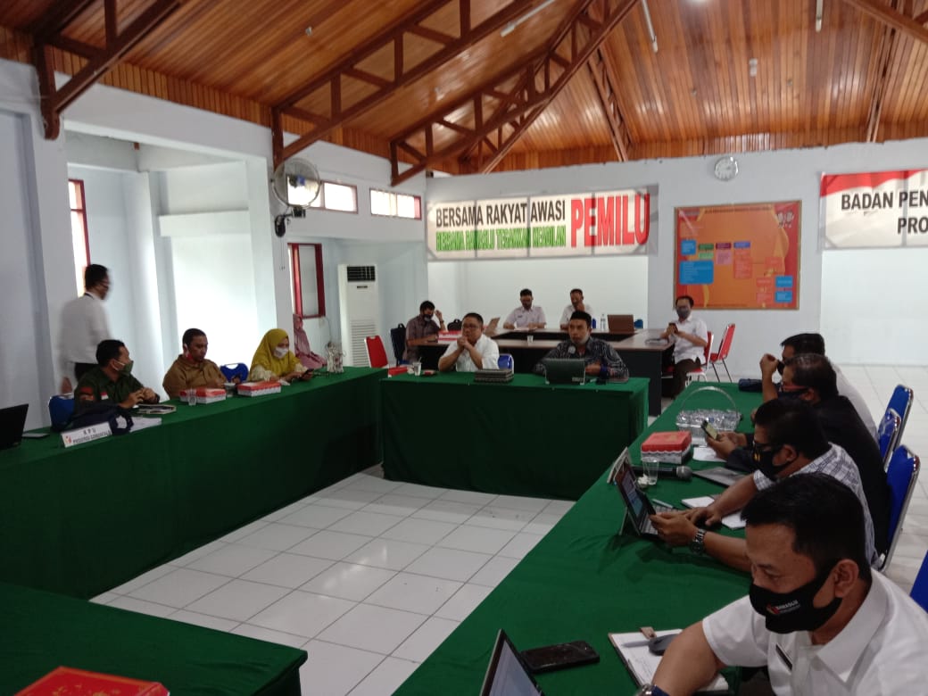 Koordinasi Tahapan Pilkada, Pimpinan Bawaslu terima kunjungan KPU.