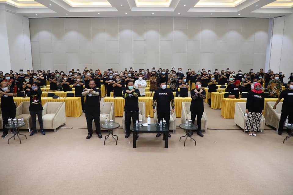 Jelang Pemungutan  Suara Pilkada 2020, Rahmad Mohi Koordinasi Pengawasan hadir mengikuti Rakornas