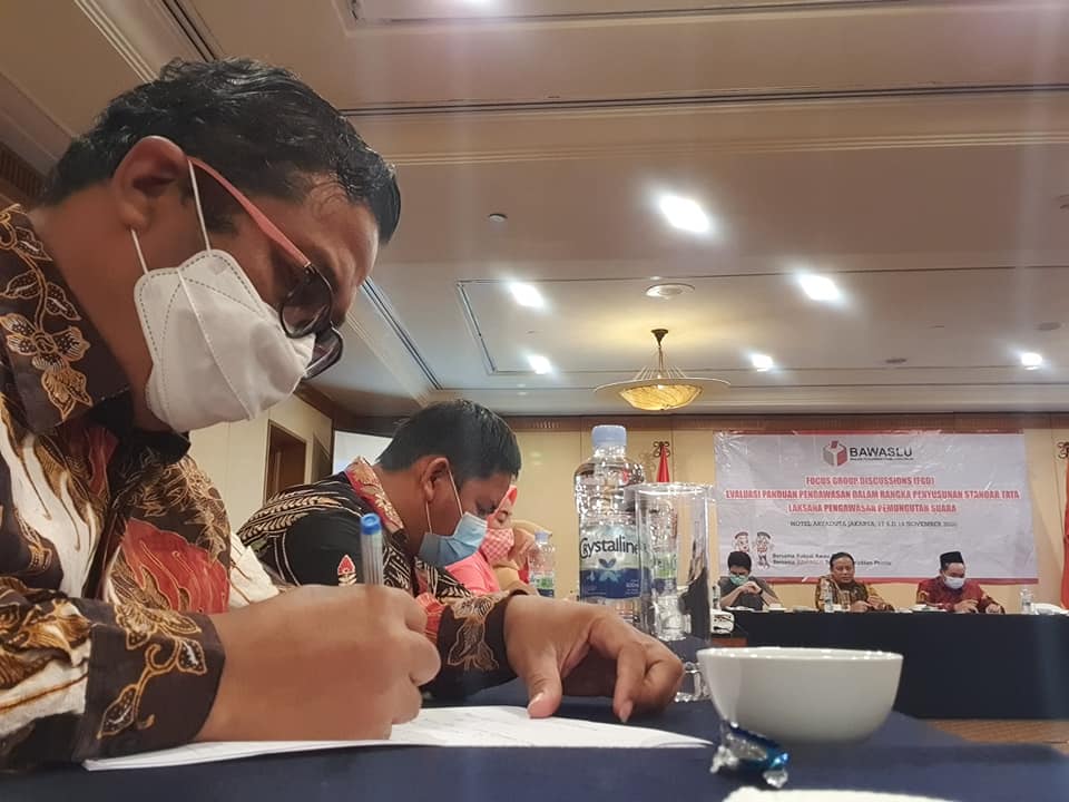 Rahmad Katon Mohi, Koordivisi Pengawasan Hadiri FGD Penyusunan Alat Kerja Pengawasan Pungut Hitung