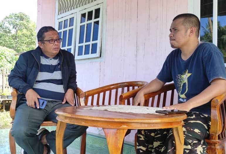 Tiba-tiba Ketemu Koordiv PHL Boalemo, Rahmad Katon Mohi Bahas Apa?