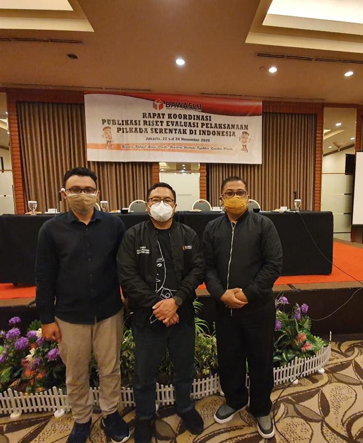 Riset Bawaslu Provinsi Gorontalo mendapat Apresiasi dari PIC Nasional