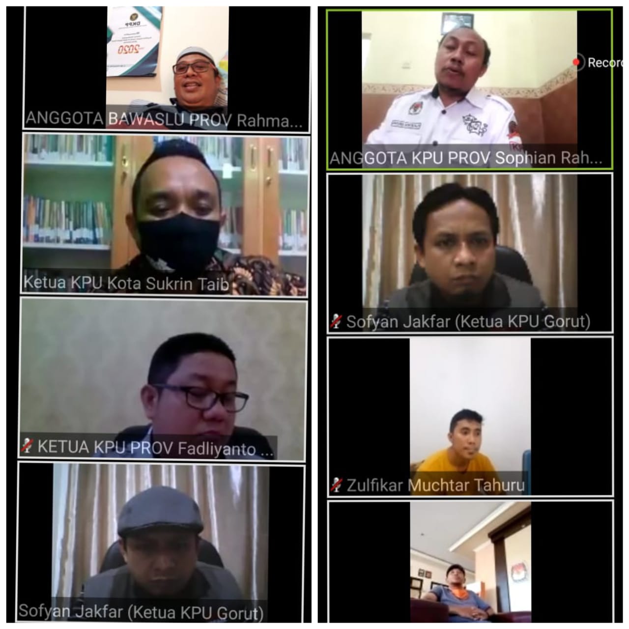 Bahas Pemutakhiran Data Pemilih Berkelanjutan, Kordiv Pengawasan tekankan Koordinasi yang Intens.