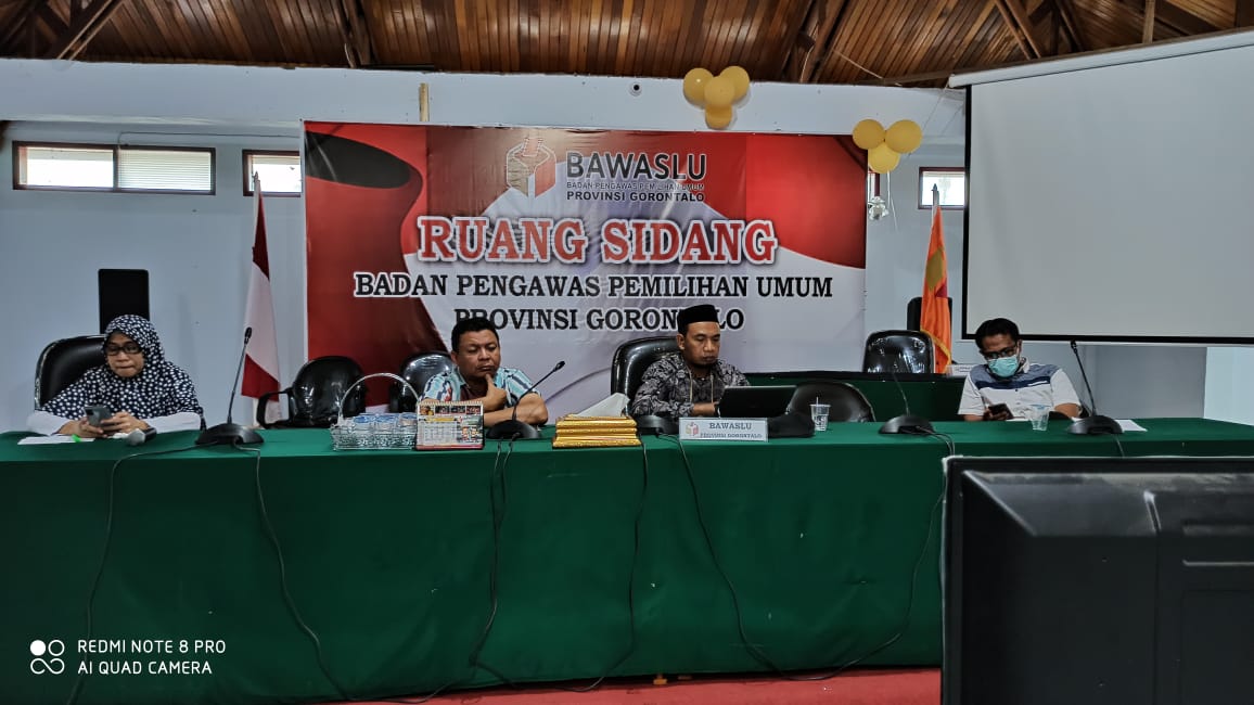 â€œPilkada 9 Desember 2020, Bawaslu Gorontalo Rapat Bersama Ketua Bawasluâ€