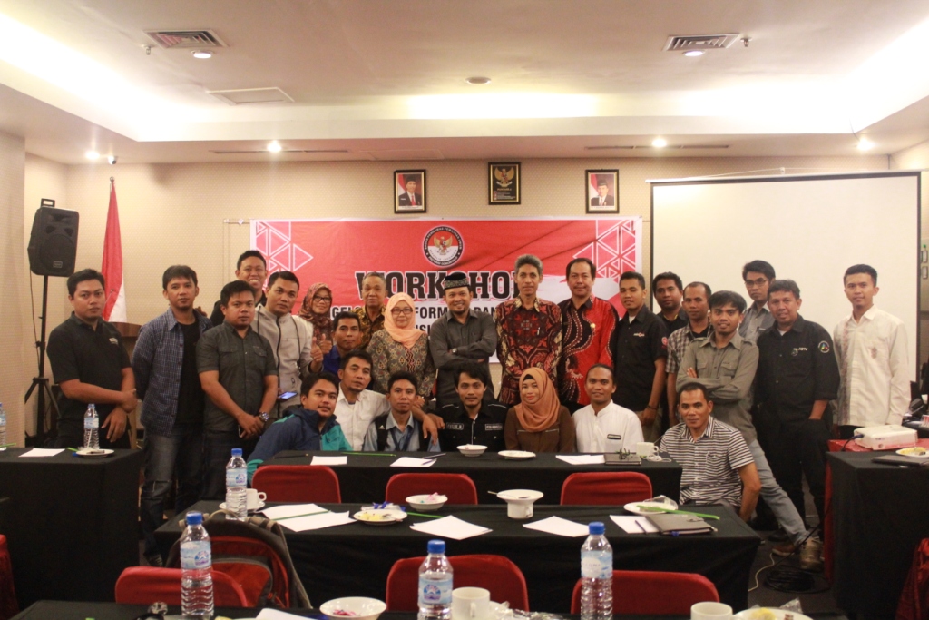 Gandeng Media, Bawaslu Provinsi Gorontalo "Gelar" Workshop Pengelolaan Informas