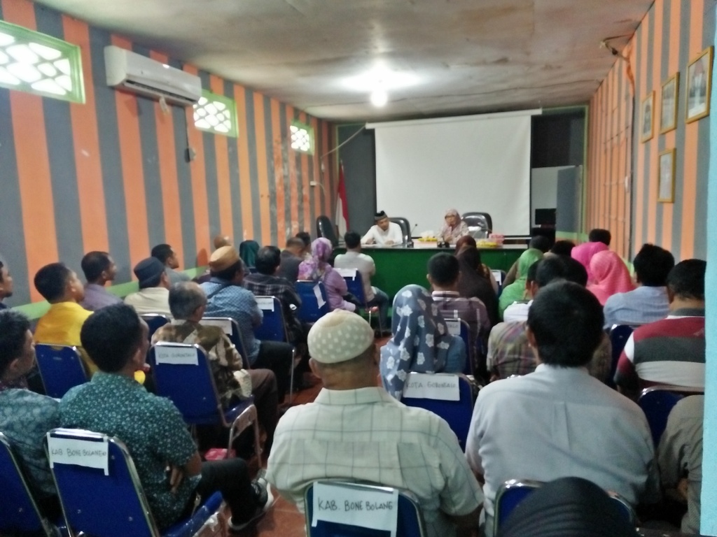 Bawaslu Gorontalo Beri Penguatan Kepada Calon Anggota Panwas Kabupaten Kota Se-Provinsi Gorontalo