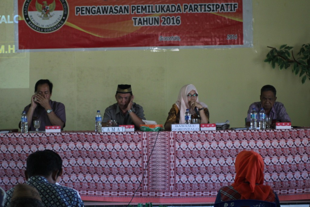 Bawaslu Gorontalo Intens Lakukan Sosialisasi Pengawasan Partisipatif