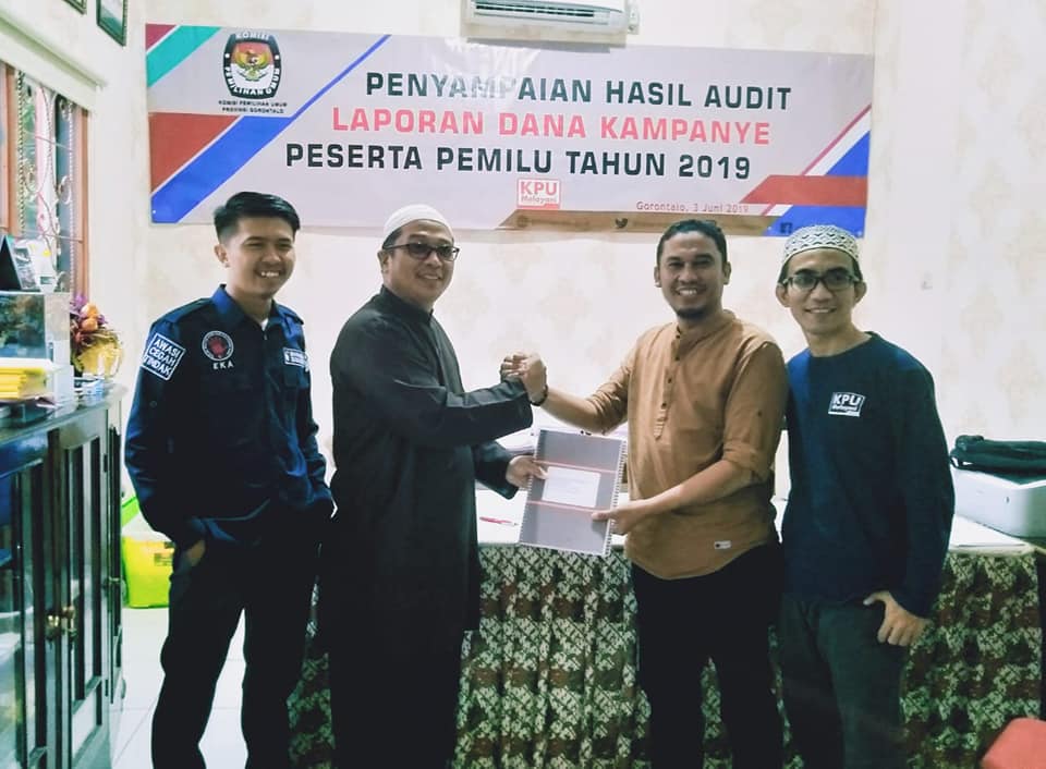 Bawaslu Provinsi Terima Hasil Audit Dana Kampanye
