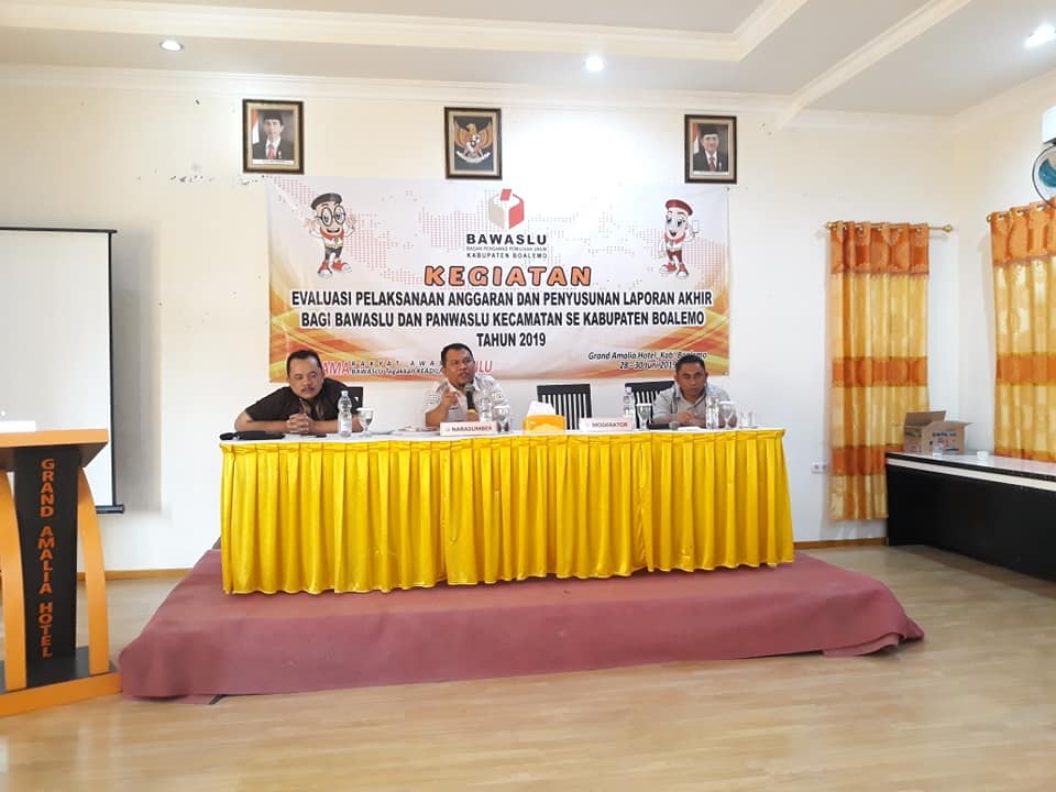 Kordiv. PHL Ucapkan Terima Kasih Kepada Jajaran Pengawas Pemilu