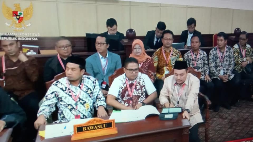Bawaslu Provinsi Gorontalo Jalani Sidang Perdana Di MK