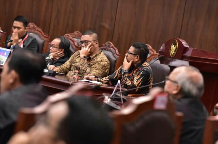 Putusan PHPU di MK Di Hadiri Oleh Kordiv Hukum Dan Data