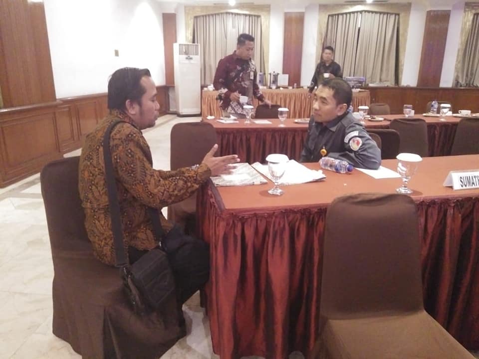 Kepala Sekretariat Bawaslu Provinsi Moh Yusuf Latjuba menghadiri sosialisasi tata cara pembayaran dan penggunaan kartu kredit