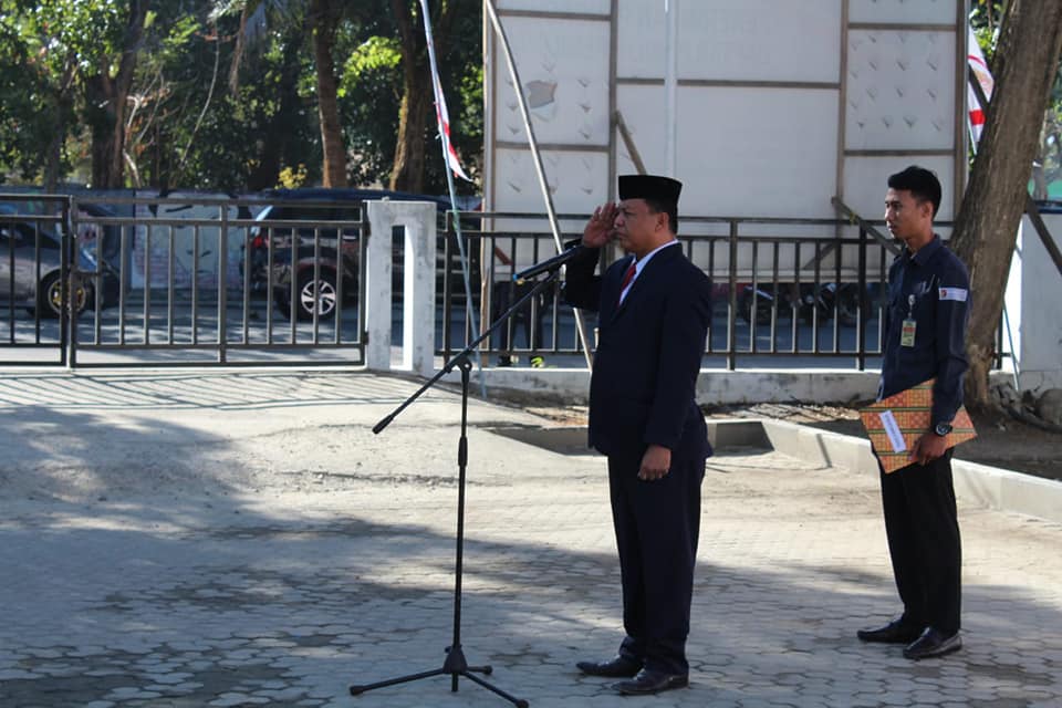 Bawaslu Provinsi Gorontalo melaksanakan upacara 17 Agustus 2019