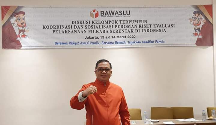 Hadiri Sosialisasi Pedoman Riset Evaluasi Pilkada, Kordiv Rahmad ; â€œ Bawaslu Provinsi Gorontalo siap Berkontribusiâ€