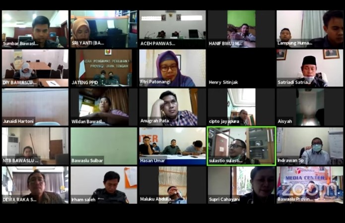 Bawaslu Provinsi Gorontalo ikut serta dalam Kelas Peningkatan Kapasitas PPID.