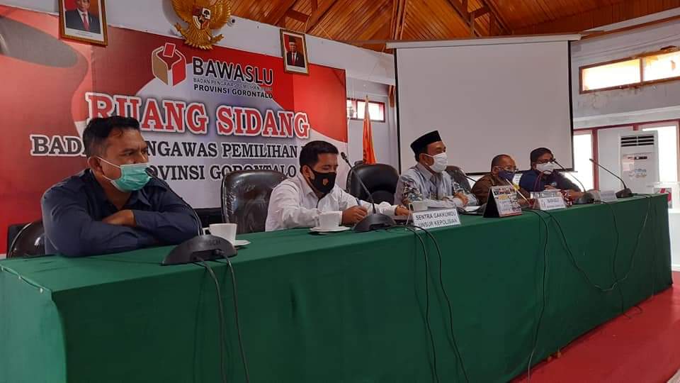 Sentra Gakumdu Provinsi Gorontalo, Hadiri Rakornas Penanganan Tindak Pidana Pemilihan 2020â€