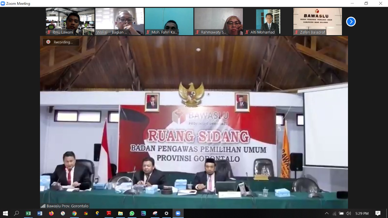 Tahapan Pilkada Dimulai; Bawaslu Siapkan APD Untuk 3 Daerahâ€.