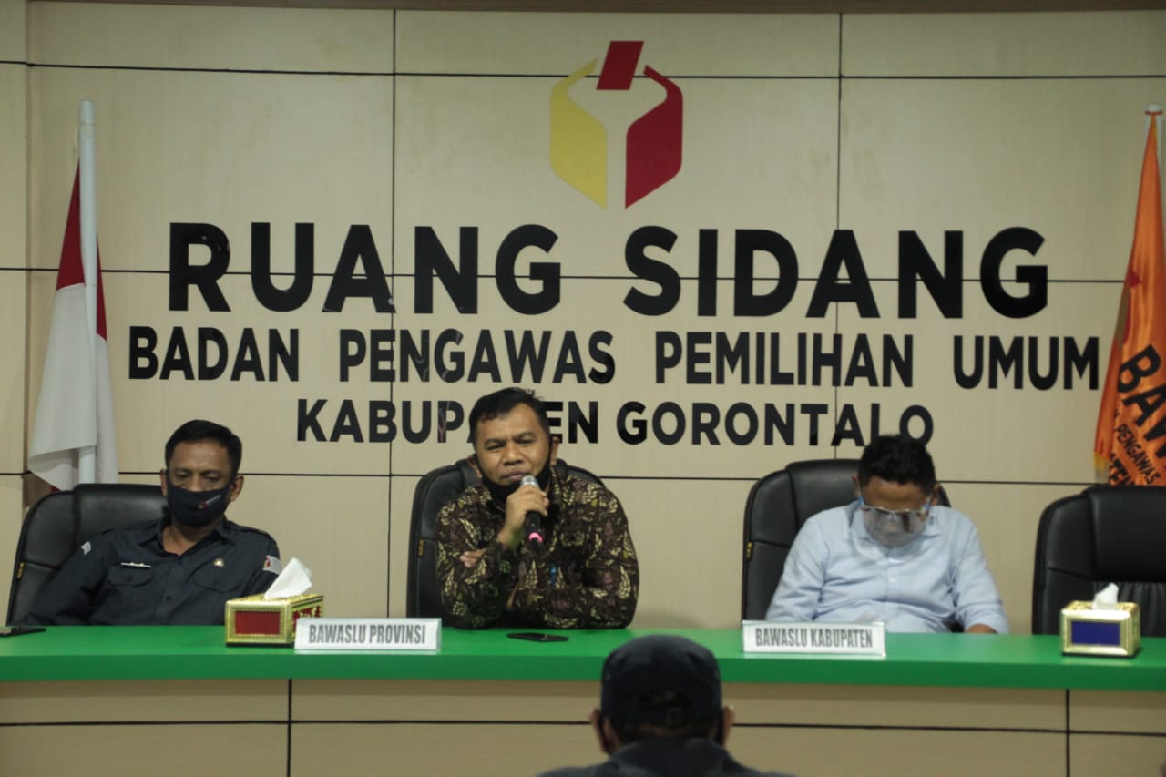 Hadiri Bimtek; Ahmad Minta Bawaslu Kabupaten Gorontalo Menyusun Program Sengketa