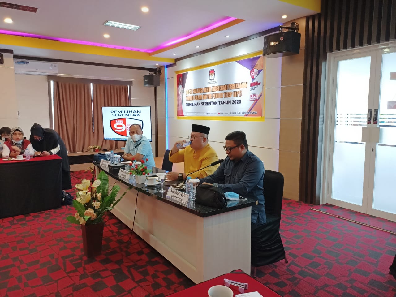 Idris Usuli: â€œHadiri Rapat Evaluasi DPTâ€,