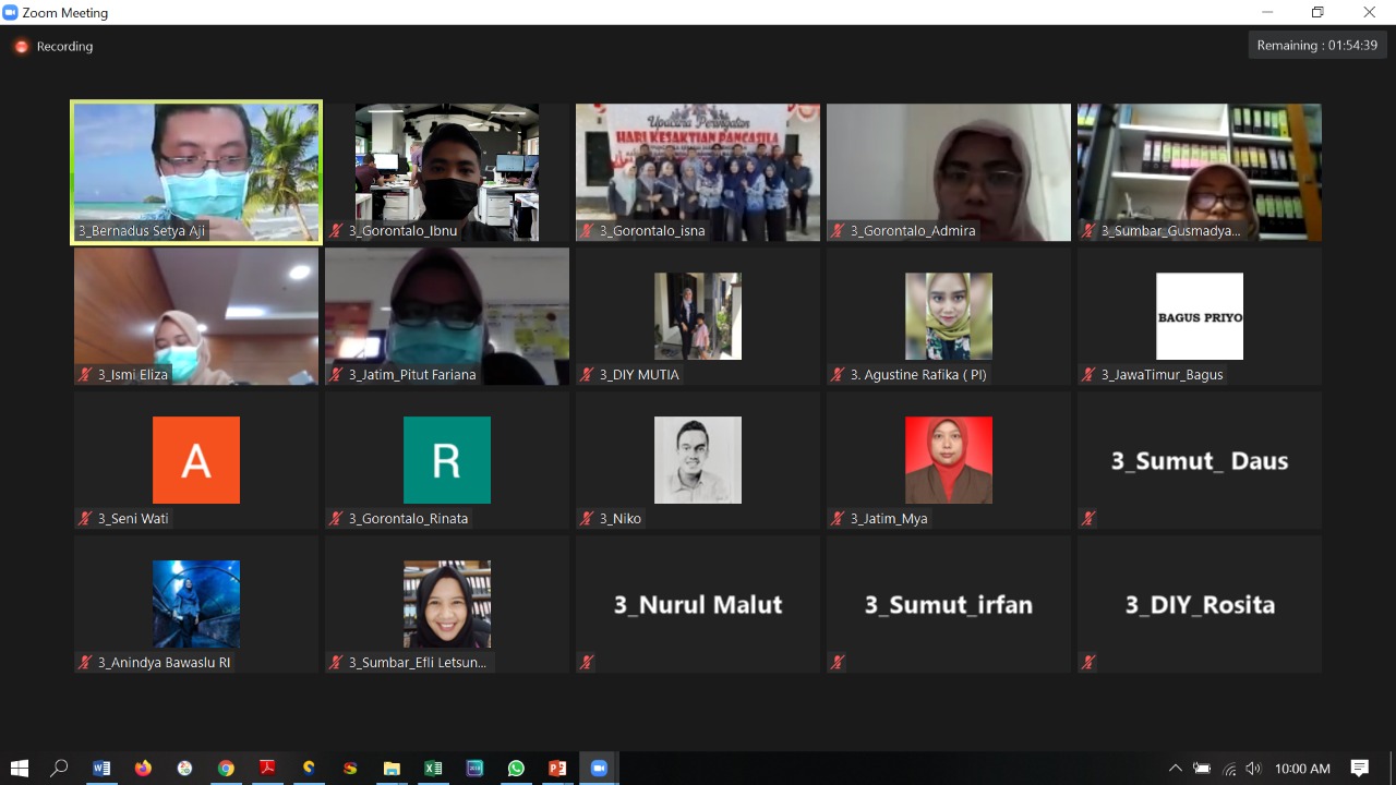 Admira Bersama Jajaran Pengelola Keuangan, â€œIkuti Rapat Monitoring Evaluasi Anggaranâ€,