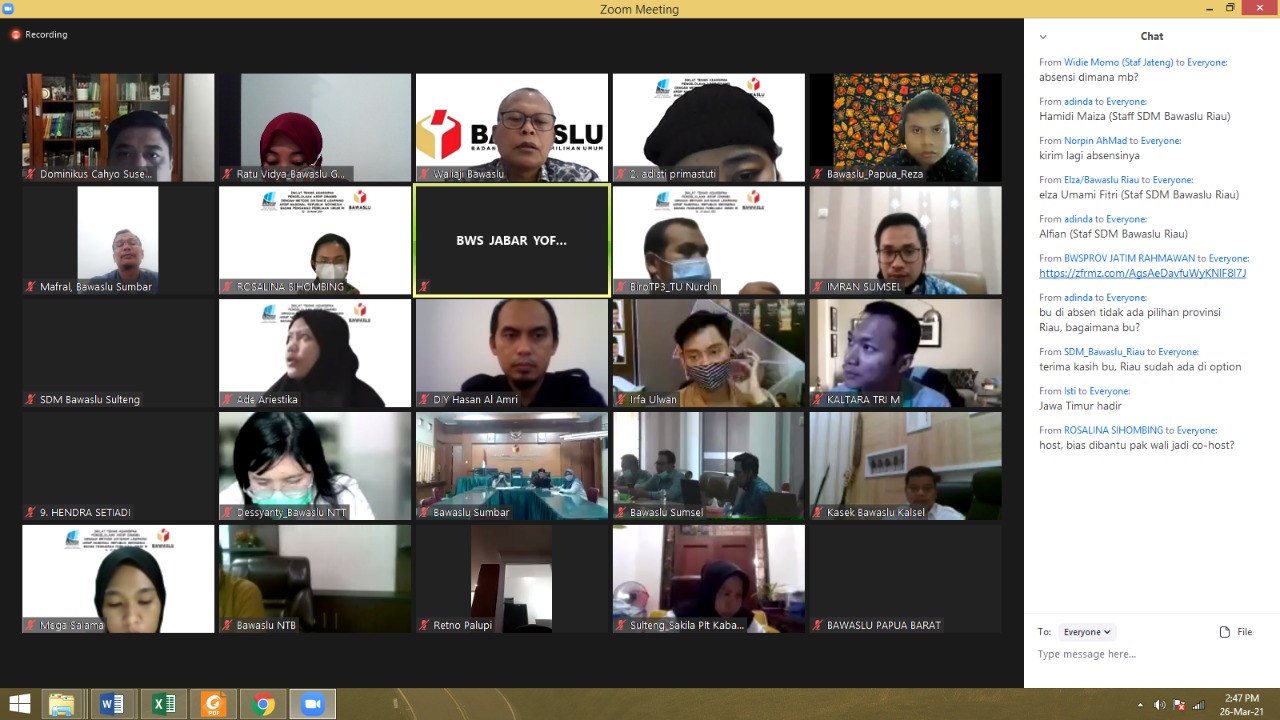 Ikuti FGD, Nikson: Tingkatkan Pengelolaan Arsip di Bawaslu Provinsi Gorontalo