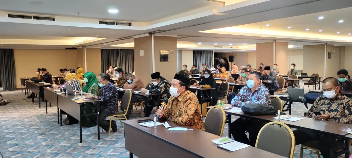 Ketua Bawaslu Provinsi Gorontalo menghadiri Rapat Sosialisasi Pelaporan LHKASN Tahun 2020.