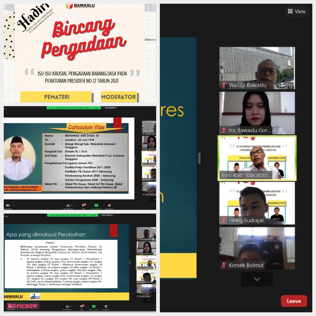 Kasek Nikson: Ikuti Kegiatan Forum Pelaku Pengadaan Secara Daring