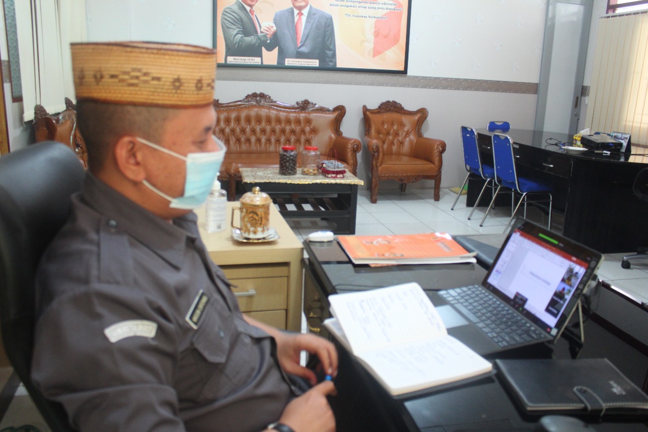 Nikson Ikut Kegiatan Sosialisasi Pedoman Penyusunan Perkin