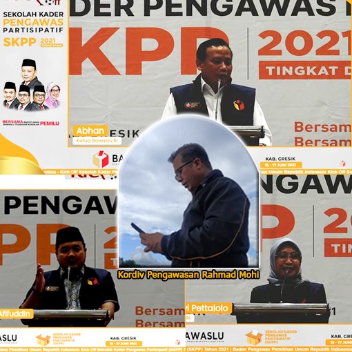 Koordiv Pengawasan, Rahmad Katon Mohi : Mengikuti Kick Off SKPP Pertama Tingkat Nasional dari Puncak Salah Satu Bukit di Gorontalo