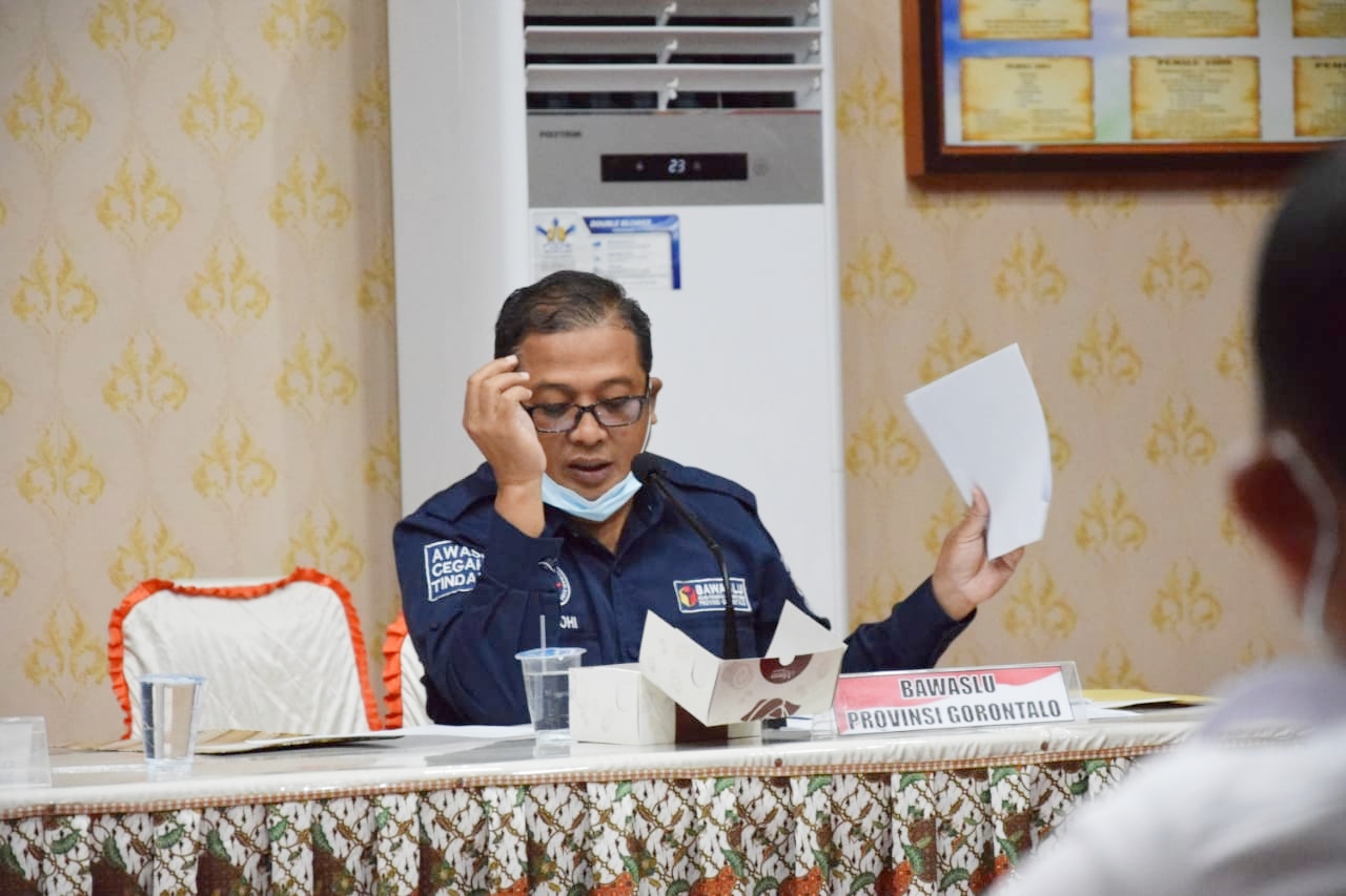 RAHMAD KATON MOHI, KOORDIV PENGAWASAN: HADIRI RAPAT KOORDINASI PDPB SEMESTER 1 TINGKAT PROVINSI GORONTALO