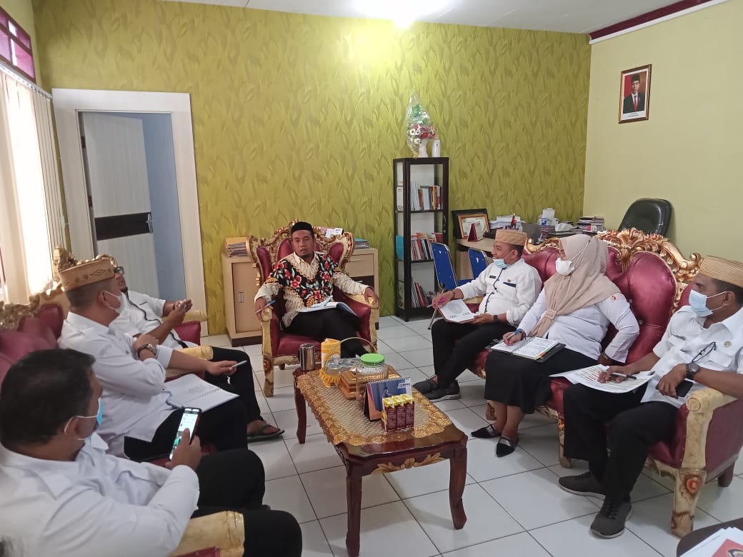Rapat Internal tentang SKPP dan Percepatan Realisasi Anggaran 2021