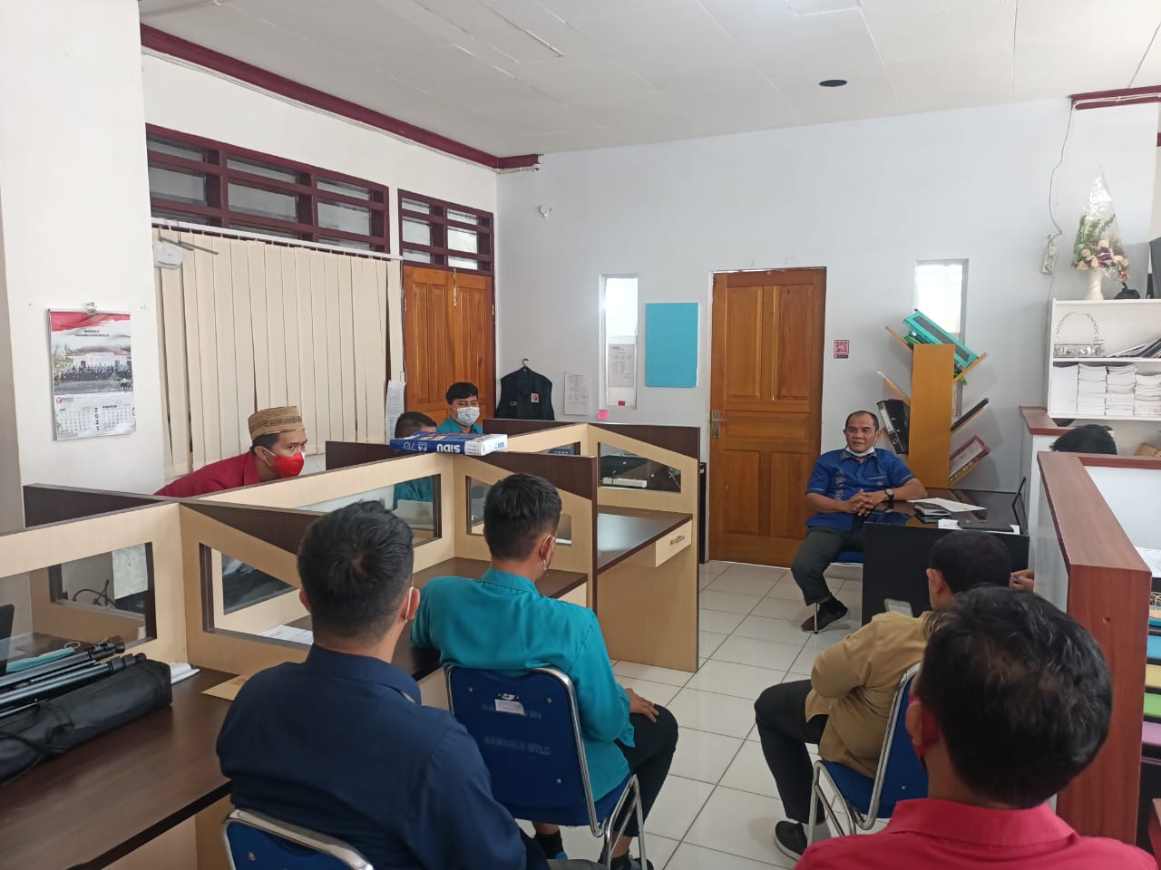 Bagian Pengawasan dan Humas Lakukan Rapat Evaluasi Program dan Kegiatan