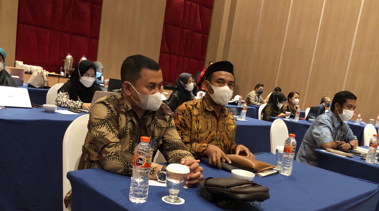 Ketua dan Kasek Hadiri Rapat Penelitian dan Reviu RKA-K/L Tahun Anggaran 2022