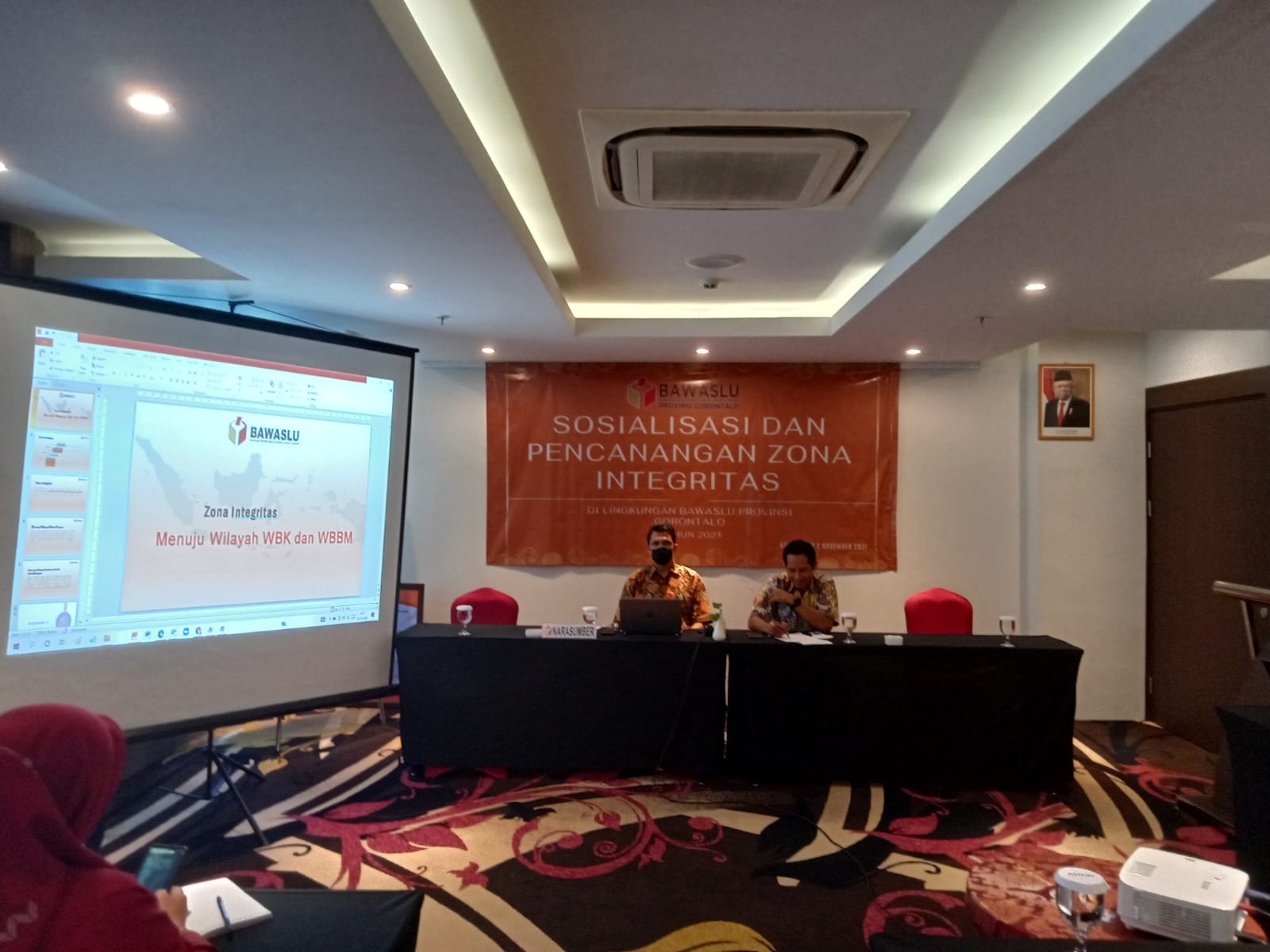 Bawaslu Provinsi Gorontalo Hardirkan Narasumber Dari Bawaslu RI