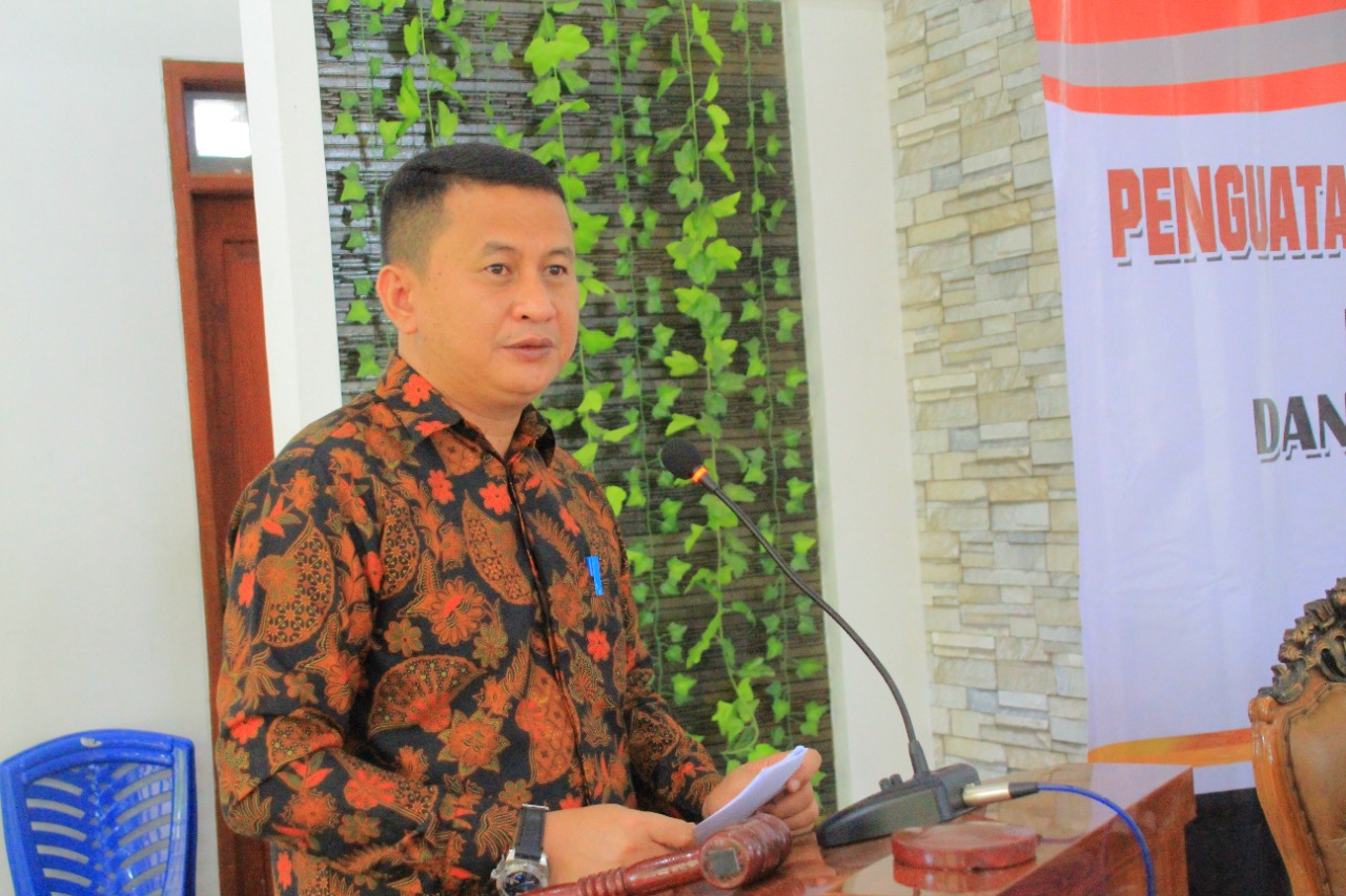 Ini Pesan Nikson Entengo Saat Memberikan Sambutan Kapasitas Pengelolaan Keuangan