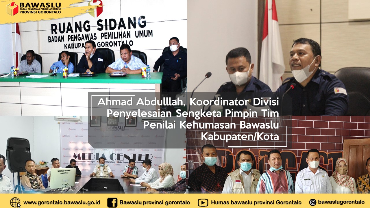 Penilaian Kehumasan, Ahmad : Kehumasan Penting Dalam Publikasi Kegiatan Bawaslu