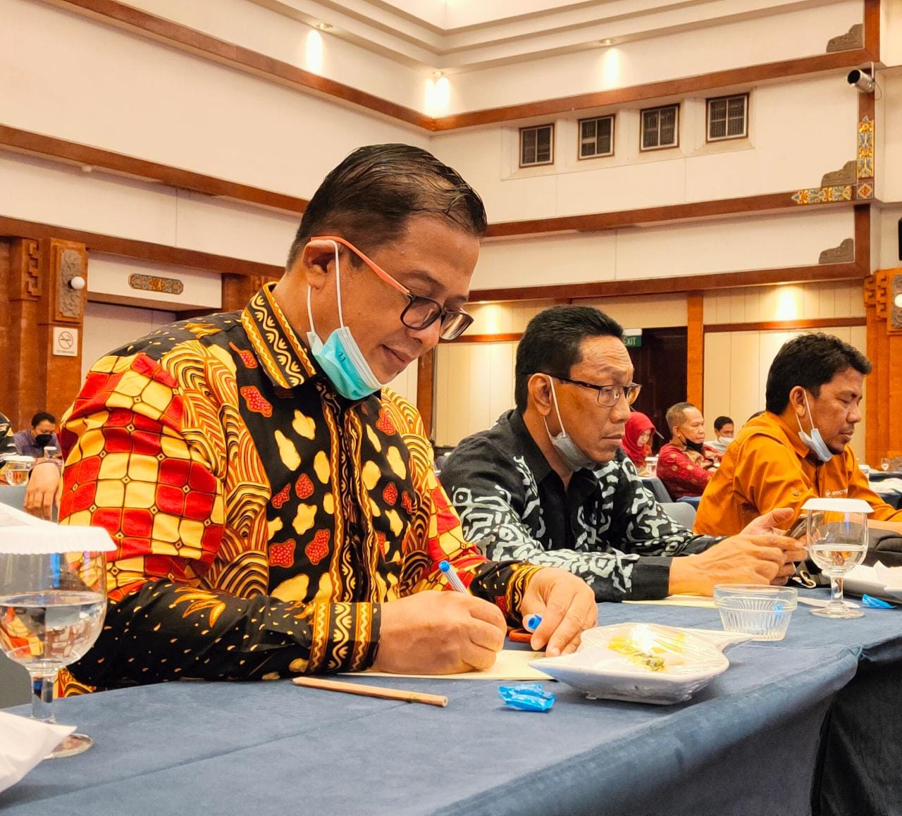 Rahmad Mohi Hadiri Evaluasi Pusdik Pengawasan Partisipatif Tahun 2021