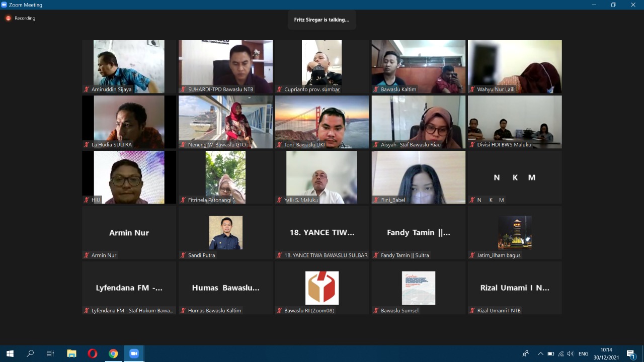 Idris Memastikan Penyusunan Laporan Hukum, Humas, dan Datin Selesai Sesuai Target