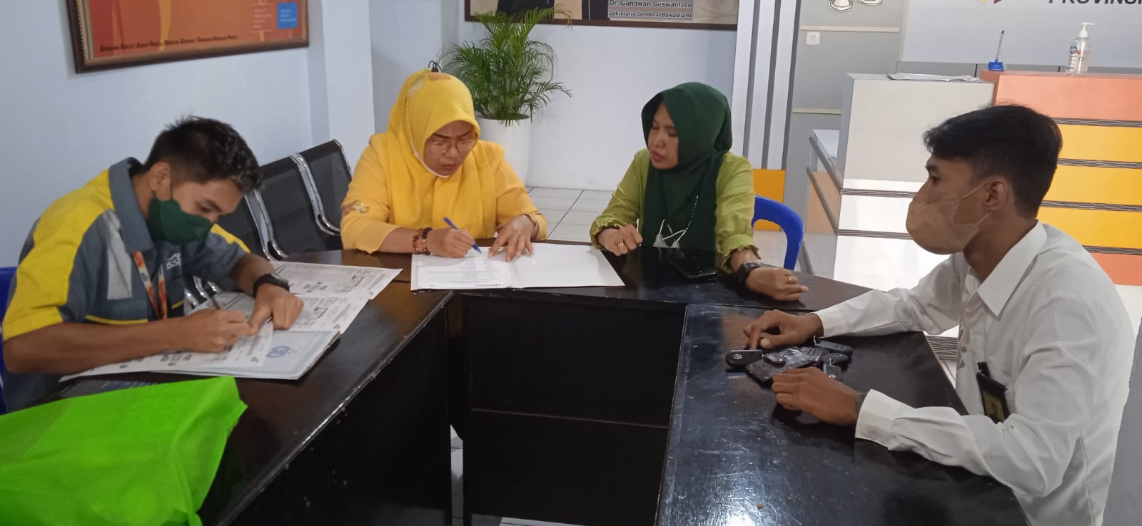 Bawaslu Provinsi Gorontalo Kembalikan KDO Roda 4
