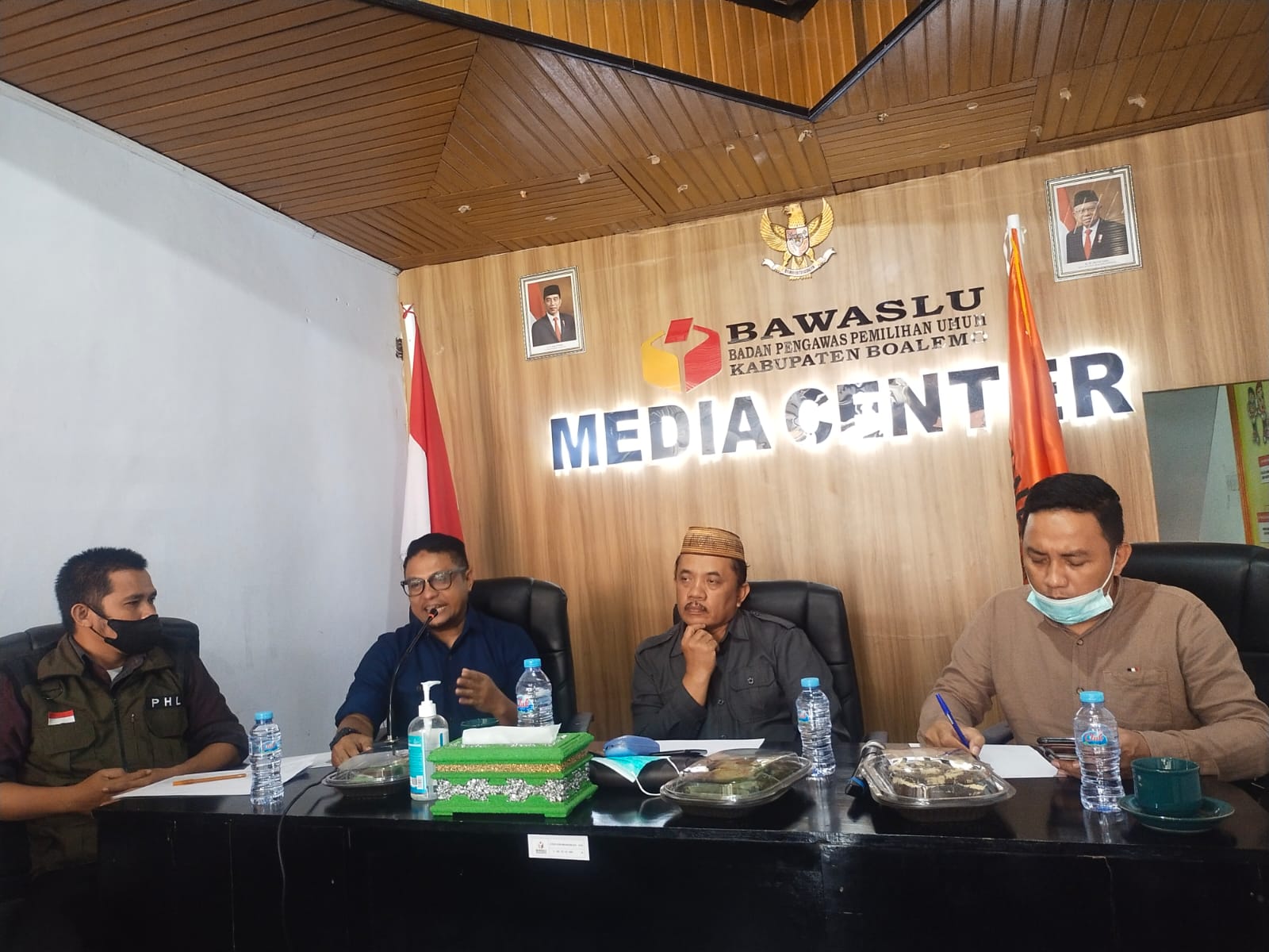 Membuka Rakor Bawaslu Kabupaten Boalemo, Idris : Berharap KPU, dan Disdukcapil Bersinergi Dengan Bawaslu