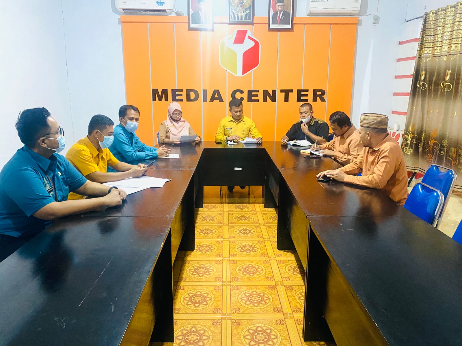 Kasek Nikson Lakukan Supervisi dan Monitoring Pengelolaan Media Sosial dan Media Massa