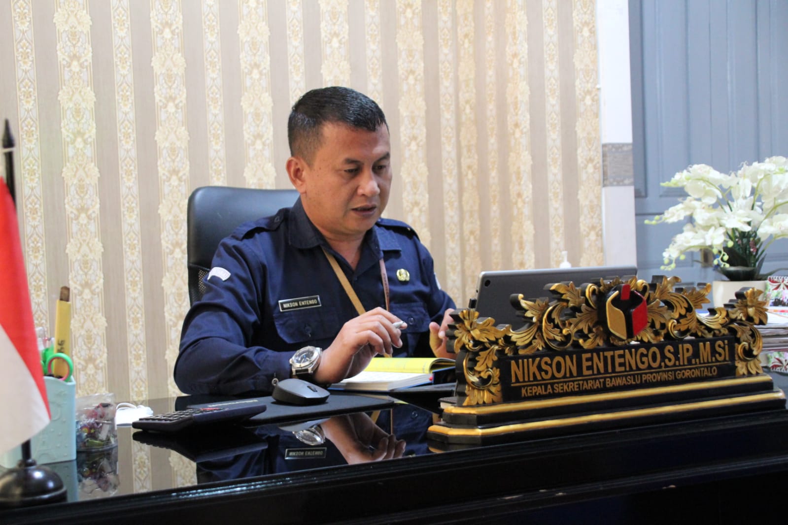 Kasek Bawaslu Provinsi Rapat Bersama Kasek/Korsek Bawaslu Kabupaten/Kota