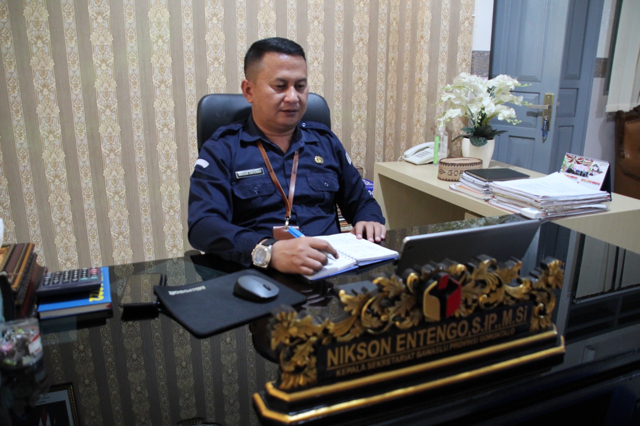 Kasek Nikson Ikuti Rapat PBJ Secara Virtual